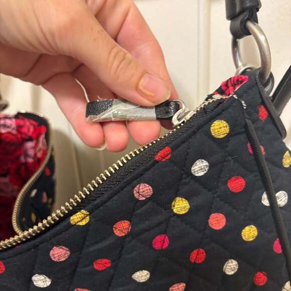 Vera Bradley Vivian Hobo Bag in Havana Dots - Picture 4 of 8